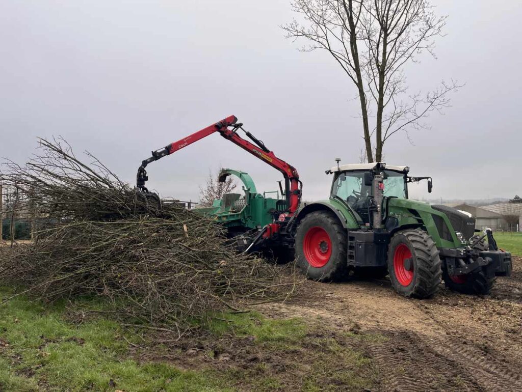 Versnipperen takken 